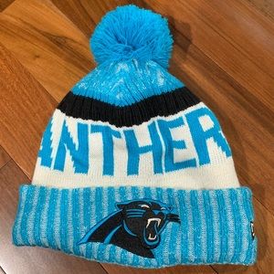 Carolina Panthers knit beanie NWOT